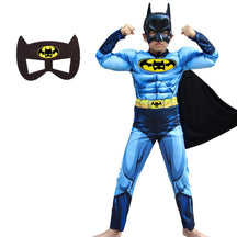 Fantasia Batman Infantil de Luxo Fantasia Com Enchimento Design Realista