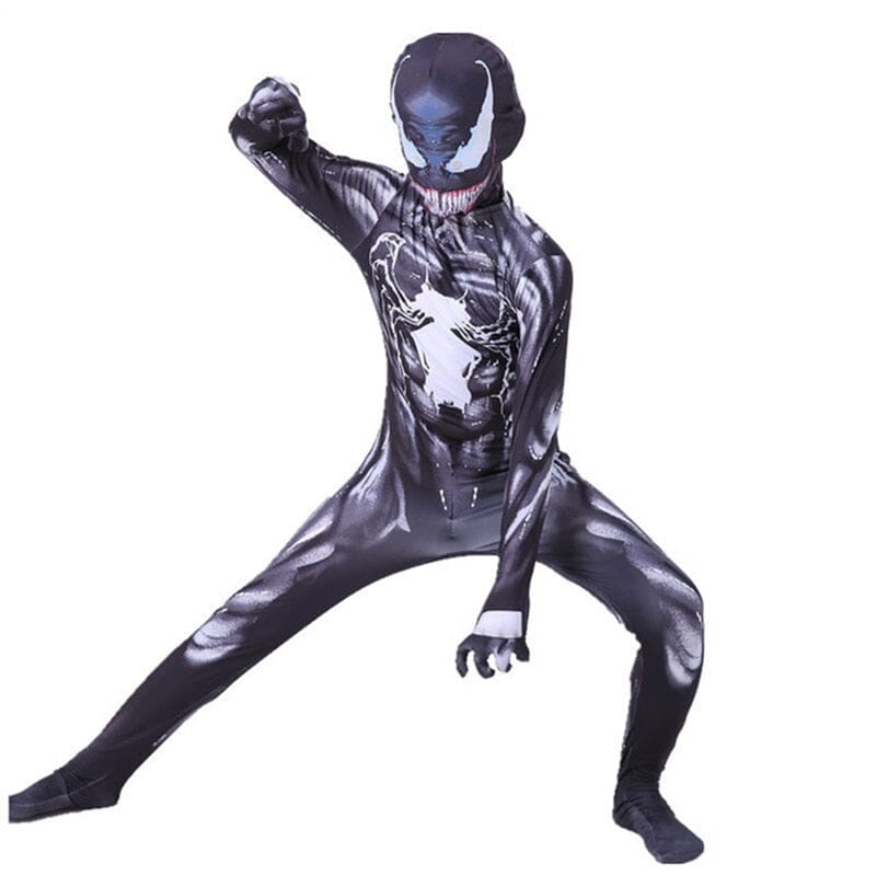 Fantasia Infantil Masculina Venom da Marvel Material Premium