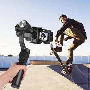 Gimbal Estabilizador de Celular com 3 Eixos e 330 Graus - Loja Dulcy